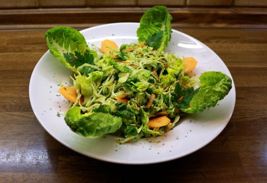 Kål - gulerod - ananas - salat