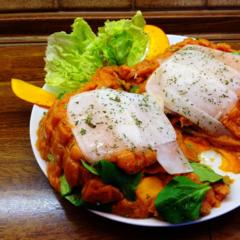 Pumpkin radise lasagne med tomat Kaki sauce