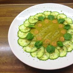 Mango - gulerod - persille - suppe