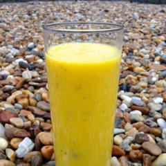 Orange - date - breakfast - cream